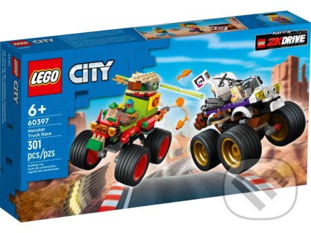 Spoločenská hra: Preteky monster truckov (LEGO). LEGO, 2023 Spoločenská hra: Preteky monster truckov (LEGO). LEGO, 2023