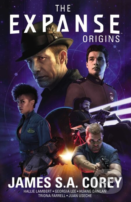 Kniha: The Expanse: Origins (Georgia Lee, Hallie Lambert a James S.A. Corey). Boom! Studios, 2018 Kniha: The Expanse: Origins (Georgia Lee, Hallie Lambert a James S.A. Corey). Boom! Studios, 2018
