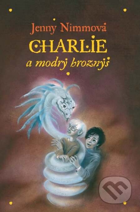 Kniha: Charlie a modrý hroznýš (Jenny Nimm). Albatros CZ, 2006 Kniha: Charlie a modrý hroznýš (Jenny Nimm). Albatros CZ, 2006