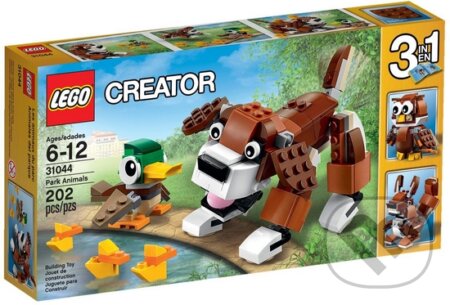 LEGO Creator 31044 Zvieratká z parku, LEGO, 2016