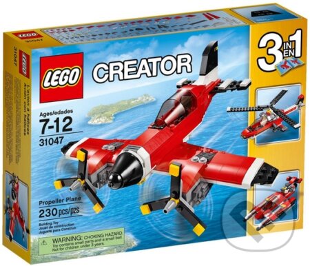 Spoločenská hra: LEGO Creator 31047 Vrtuľové lietadlo (LEGO). LEGO, 2016 Spoločenská hra: LEGO Creator 31047 Vrtuľové lietadlo (LEGO). LEGO, 2016
