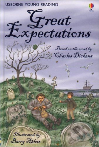 Kniha: Great Expectations (Charles Dickens a Lesley Sims). Usborne, 2007 Kniha: Great Expectations (Charles Dickens a Lesley Sims). Usborne, 2007