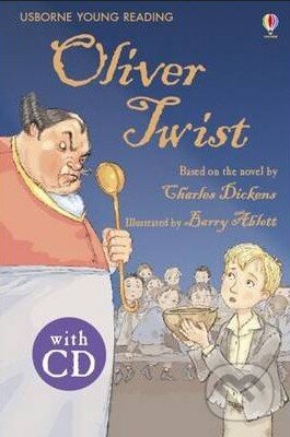 Kniha: Oliver Twist (Charles Dickens). Usborne, 2009 Kniha: Oliver Twist (Charles Dickens). Usborne, 2009