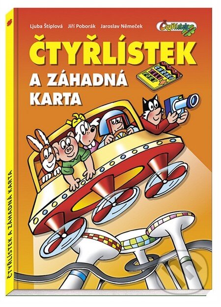 Kniha: Čtyřlístek a záhadná karta (Ljuba Štíplová). Čtyřlístek, 2016 Kniha: Čtyřlístek a záhadná karta (Ljuba Štíplová). Čtyřlístek, 2016