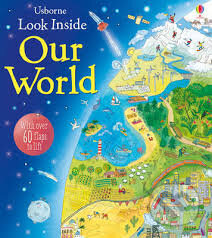 Kniha: Look Inside Our World (Emily Bone). Usborne, 2014 Kniha: Look Inside Our World (Emily Bone). Usborne, 2014