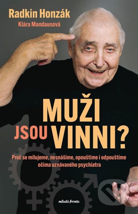 Kniha: Muži jsou vinni? (Klára Mandausová a Radkin Honzák). Mladá fronta, 2024 Kniha: Muži jsou vinni? (Klára Mandausová a Radkin Honzák). Mladá fronta, 2024
