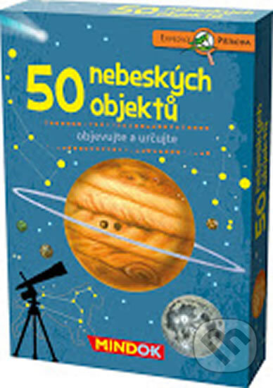 Společenská hra: 50 nebeských objektů (Mindok). Mindok, 2018 Společenská hra: 50 nebeských objektů (Mindok). Mindok, 2018
