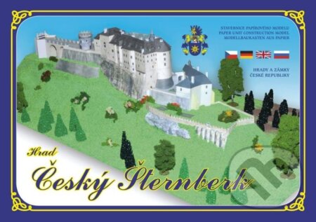 Spoločenská hra: Hrad Český Šternberk - Stavebnice papírového modelu (Zadražil Ivan). Zadražil Ivan, 2023 Spoločenská hra: Hrad Český Šternberk - Stavebnice papírového modelu (Zadražil Ivan). Zadražil Ivan, 2023