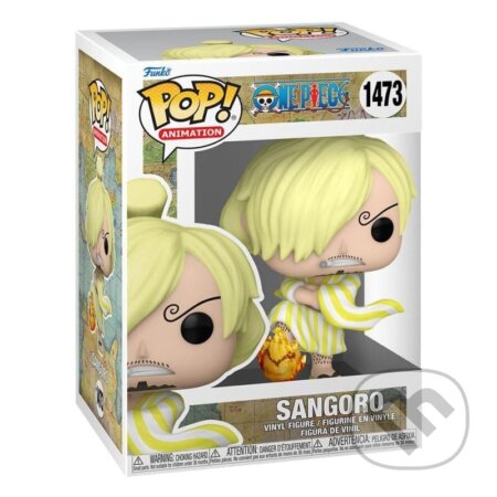 Funko POP Animation: One Piece - Sangoro (Wano) (Funko). Funko, 2023 Funko POP Animation: One Piece - Sangoro (Wano) (Funko). Funko, 2023