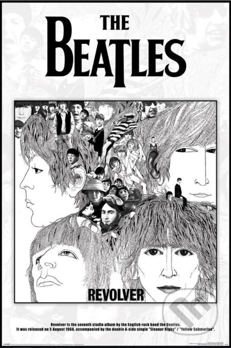 Plagát The Beatles: Revolved Album Cover, , 2023