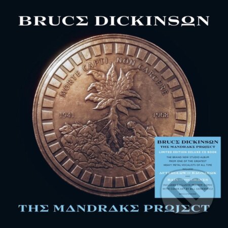 Hudební CD: Bruce Dickinson: The Mandrake Project Dlx. (Ltd. Bookpack) (Hudobné albumy). Hudobné albumy, 2024 Hudební CD: Bruce Dickinson: The Mandrake Project Dlx. (Ltd. Bookpack) (Hudobné albumy). Hudobné albumy, 2024