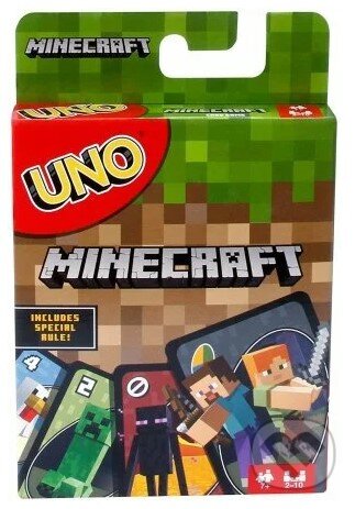Spoločenská hra: Uno Minecraft (Mattel). Mattel, 2023 Spoločenská hra: Uno Minecraft (Mattel). Mattel, 2023
