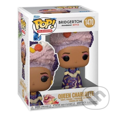 Funko POP TV: Bridgerton - Queen Charlotte (Funko). Funko, 2023 Funko POP TV: Bridgerton - Queen Charlotte (Funko). Funko, 2023
