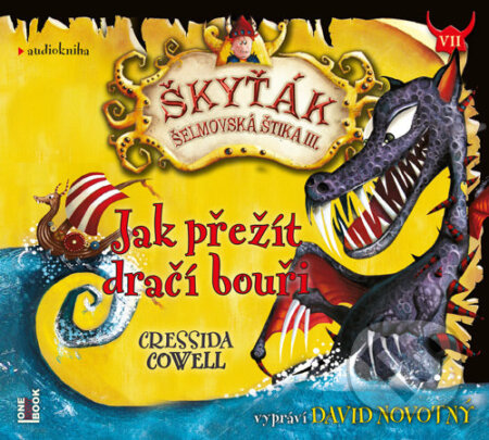 Audiokniha: Jak přežít dračí bouři (Cressida Cowell). OneHotBook, 2023 Audiokniha: Jak přežít dračí bouři (Cressida Cowell). OneHotBook, 2023