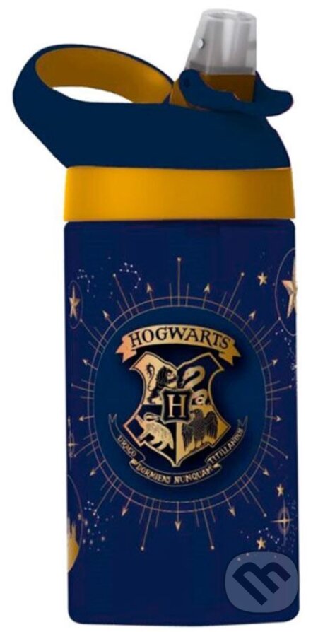 Plastová fľaša Chibi Hogwarts Crest: Chibi Erb Bradavic, Harry Potter, 2023