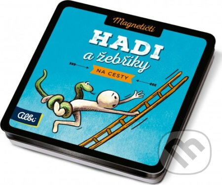 Spoločenská hra: Magnetické hry na cesty - Hady a rebríky (Albi). Albi, 2023 Spoločenská hra: Magnetické hry na cesty - Hady a rebríky (Albi). Albi, 2023