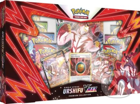 Spoločenská hra: Pokémon TCG: Urshifu Single Strike VMax Premium Box (). , 2023 Spoločenská hra: Pokémon TCG: Urshifu Single Strike VMax Premium Box (). , 2023
