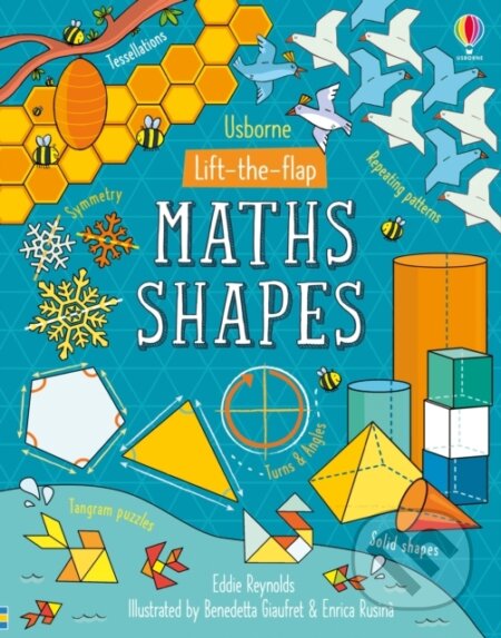 Maths Shapes - Eddie Reynolds, Benedetta Giaufret (ilustrátor), Enrica Rusina (ilustrátor), Usborne, 2020