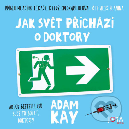 Audiokniha: Jak svět přichází o doktory (Adam Kay). Jota, 2023 Audiokniha: Jak svět přichází o doktory (Adam Kay). Jota, 2023