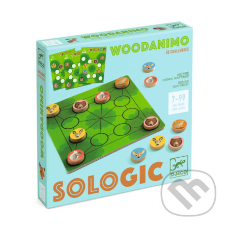 Společenská hra: SOLOGIC: Woodanimo (Cédric Martinez). Djeco, 2023 Společenská hra: SOLOGIC: Woodanimo (Cédric Martinez). Djeco, 2023