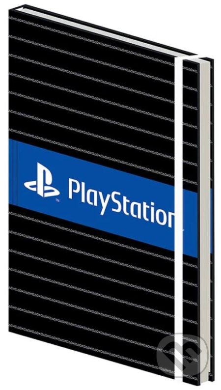 Poznámkový A5 blok Playstation: Pinstripe, , 2023