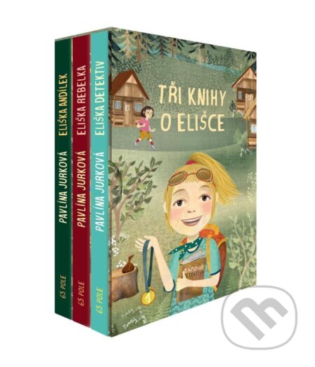 Kniha: Tři knihy o Elišce BOX 1-3 (Pavlína Jurková). 65. pole, 2023 Kniha: Tři knihy o Elišce BOX 1-3 (Pavlína Jurková). 65. pole, 2023