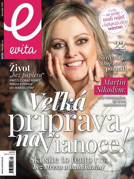 E-kniha: E-Evita magazín 12/2023 (MAFRA Slovakia). MAFRA Slovakia E-kniha: E-Evita magazín 12/2023 (MAFRA Slovakia). MAFRA Slovakia