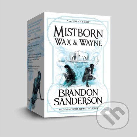 Kniha: Mistborn Quartet Boxed Set (Brandon Sanderson). Gollancz, 2024 Kniha: Mistborn Quartet Boxed Set (Brandon Sanderson). Gollancz, 2024