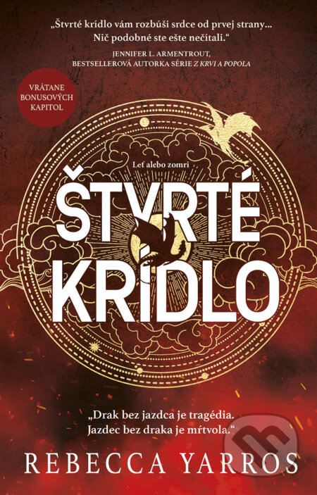 E-kniha: Štvrté krídlo (Rebecca Yarros). Ikar, 2023 E-kniha: Štvrté krídlo (Rebecca Yarros). Ikar, 2023