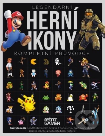 Kniha: Legendární herní ikony (Retro Gamer). Extra Publishing, 2023 Kniha: Legendární herní ikony (Retro Gamer). Extra Publishing, 2023