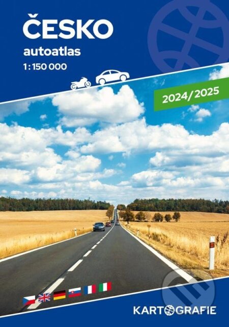 Česko - autoatlas/1:150 000 (Kartografie Praha). Kartografie Praha, 2023 Česko - autoatlas/1:150 000 (Kartografie Praha). Kartografie Praha, 2023