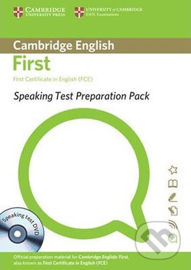 Kniha: Speaking Test Preparation Pack: First Certificate in English with DVD (Cambridge University Press). Cambridge University Press Kniha: Speaking Test Preparation Pack: First Certificate in English with DVD (Cambridge University Press). Cambridge University Press