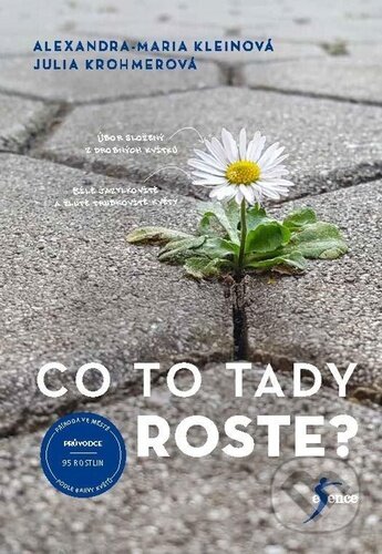 Kniha: Co to tady roste? (Alexandra-Maria Kleinová a Julia Krohmerová). Esence, 2024 Kniha: Co to tady roste? (Alexandra-Maria Kleinová a Julia Krohmerová). Esence, 2024