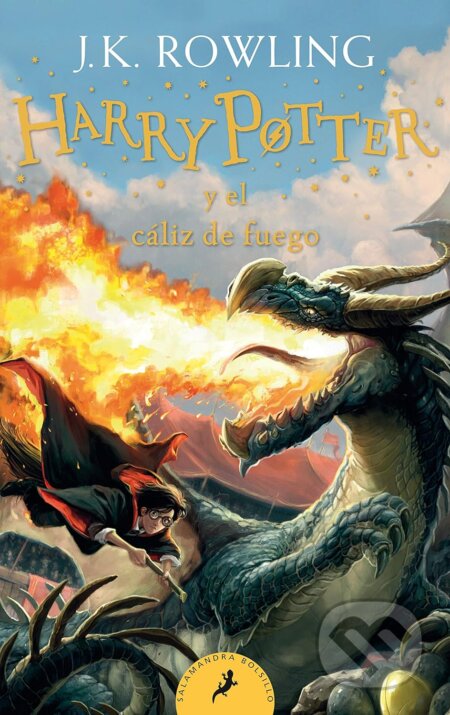 Kniha: Harry Potter 4 y el cáliz de fuego (J.K. Rowling). Salamandra, 2011 Kniha: Harry Potter 4 y el cáliz de fuego (J.K. Rowling). Salamandra, 2011