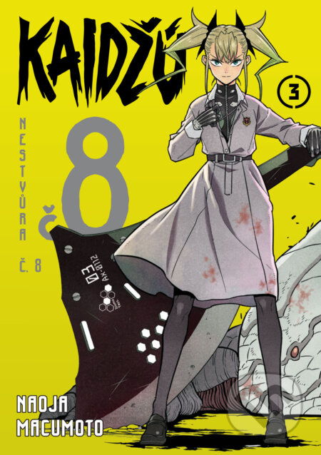 Kniha: Kaidžú č. 8: díl 3 (Naoja Macumoto). Crew, 2024 Kniha: Kaidžú č. 8: díl 3 (Naoja Macumoto). Crew, 2024