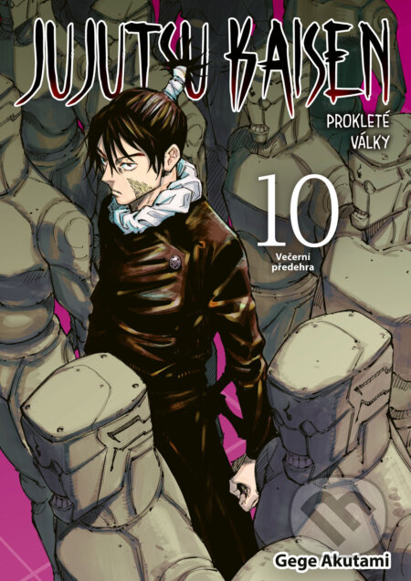 Kniha: Jujutsu Kaisen 10: Prokleté války (Gege Akutami). Crew, 2024 Kniha: Jujutsu Kaisen 10: Prokleté války (Gege Akutami). Crew, 2024