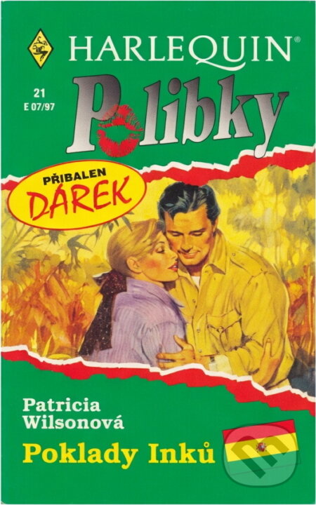 Kniha: Poklady Inků (Patricia Wilson). Harlequin, 1996 Kniha: Poklady Inků (Patricia Wilson). Harlequin, 1996