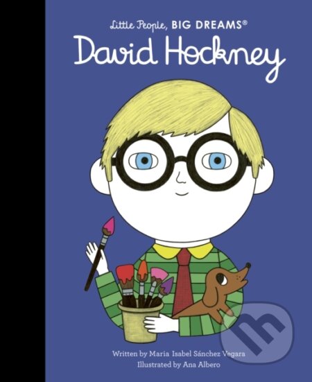Kniha: David Hockney (Maria Isabel Sanchez Vegara). Frances Lincoln, 2023 Kniha: David Hockney (Maria Isabel Sanchez Vegara). Frances Lincoln, 2023