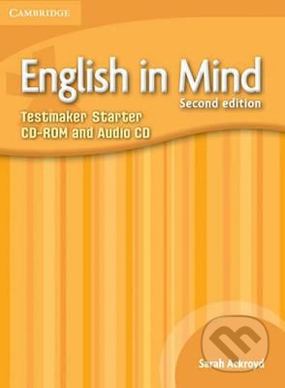 Audiokniha: English in Mind Starter Level Testmaker CD-ROM and Audio CD (Cambridge University Press). Cambridge University Press Audiokniha: English in Mind Starter Level Testmaker CD-ROM and Audio CD (Cambridge University Press). Cambridge University Press