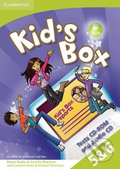 Audiokniha: Kid´s Box s 5-6 Tests CD-ROM and Audio CD,2nd Edition (Cambridge University Press). Cambridge University Press Audiokniha: Kid´s Box s 5-6 Tests CD-ROM and Audio CD,2nd Edition (Cambridge University Press). Cambridge University Press