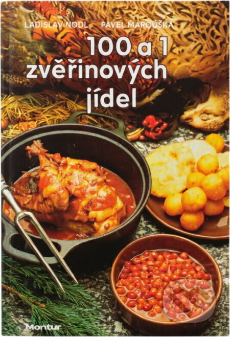 Kniha: 100 a 1 zvěřinových jídel (Ladislav Nodl a Pavel Maruška). Merkur, 1993 Kniha: 100 a 1 zvěřinových jídel (Ladislav Nodl a Pavel Maruška). Merkur, 1993