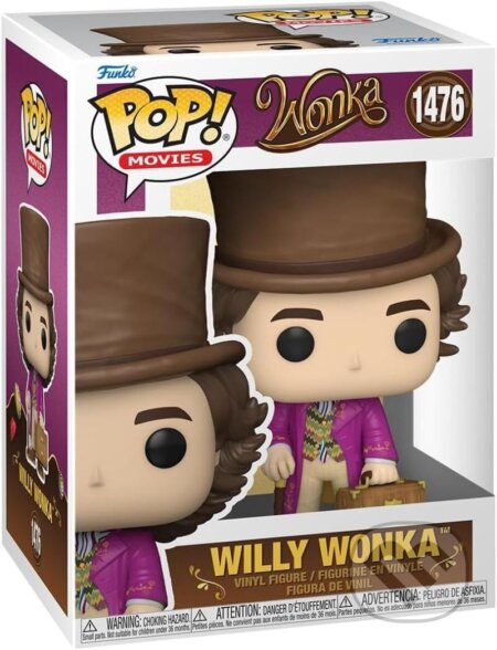 Funko POP Movies: Wonka - Willy Wonka (Funko). Funko, 2023 Funko POP Movies: Wonka - Willy Wonka (Funko). Funko, 2023