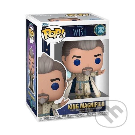 Funko POP & Buddy: WISH- King Magnifico (Funko). Funko, 2023 Funko POP & Buddy: WISH- King Magnifico (Funko). Funko, 2023