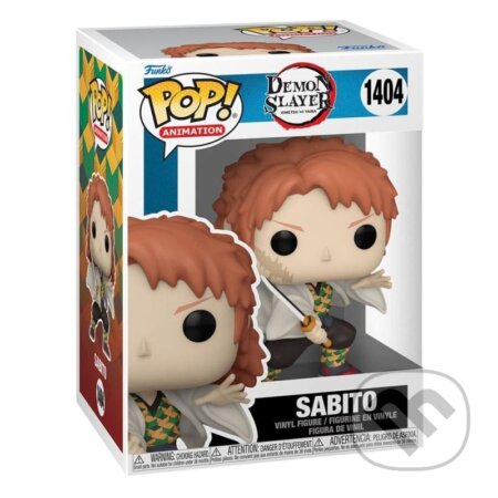 Funko POP Animation: Demon Slayer: Kimetsu no Yaiba - Sabito (No Mask) (Funko). Funko, 2023 Funko POP Animation: Demon Slayer: Kimetsu no Yaiba - Sabito (No Mask) (Funko). Funko, 2023