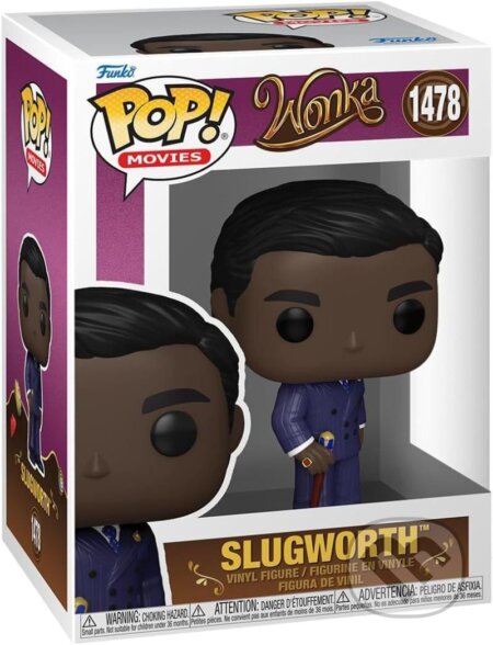 Funko POP Movies: Wonka - Slugworth (Funko). Funko, 2023 Funko POP Movies: Wonka - Slugworth (Funko). Funko, 2023