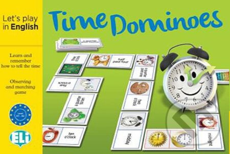 Spoločenská hra: Let´s Play in English:Time Dominoes (MacMillan). MacMillan Spoločenská hra: Let´s Play in English:Time Dominoes (MacMillan). MacMillan