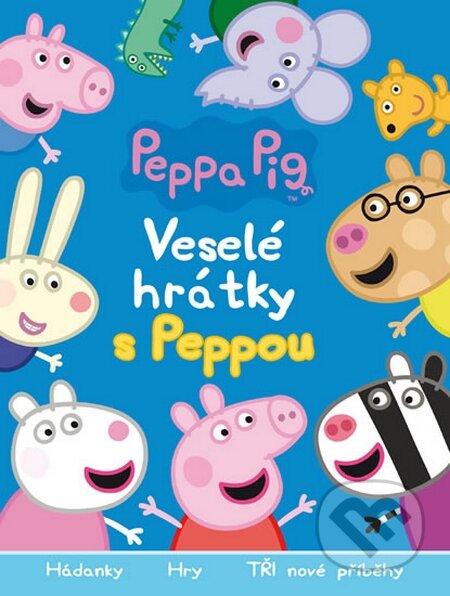 Kniha: Prasátko Peppa: Veselé hrátky s Peppou (Egmont ČR). Egmont ČR, 2016 Kniha: Prasátko Peppa: Veselé hrátky s Peppou (Egmont ČR). Egmont ČR, 2016