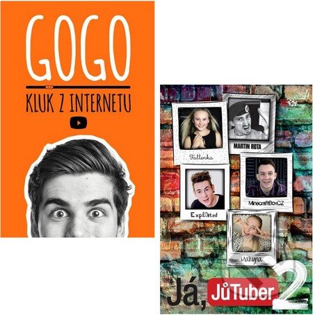 Kniha: Já, JůTuber 2 + GOGO (v českém jazyce) (). , 2016 Kniha: Já, JůTuber 2 + GOGO (v českém jazyce) (). , 2016