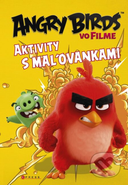 Angry Birds vo filme: Aktivity s maľovankami, CPRESS, 2016