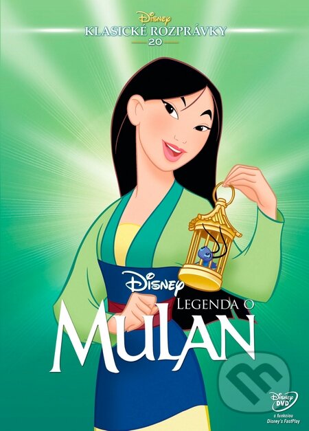 Film: Mulan (Tony Bancroft, Barry Cook a Niki Caro) (DVD). Magicbox, 2016 Film: Mulan (Tony Bancroft, Barry Cook a Niki Caro) (DVD). Magicbox, 2016